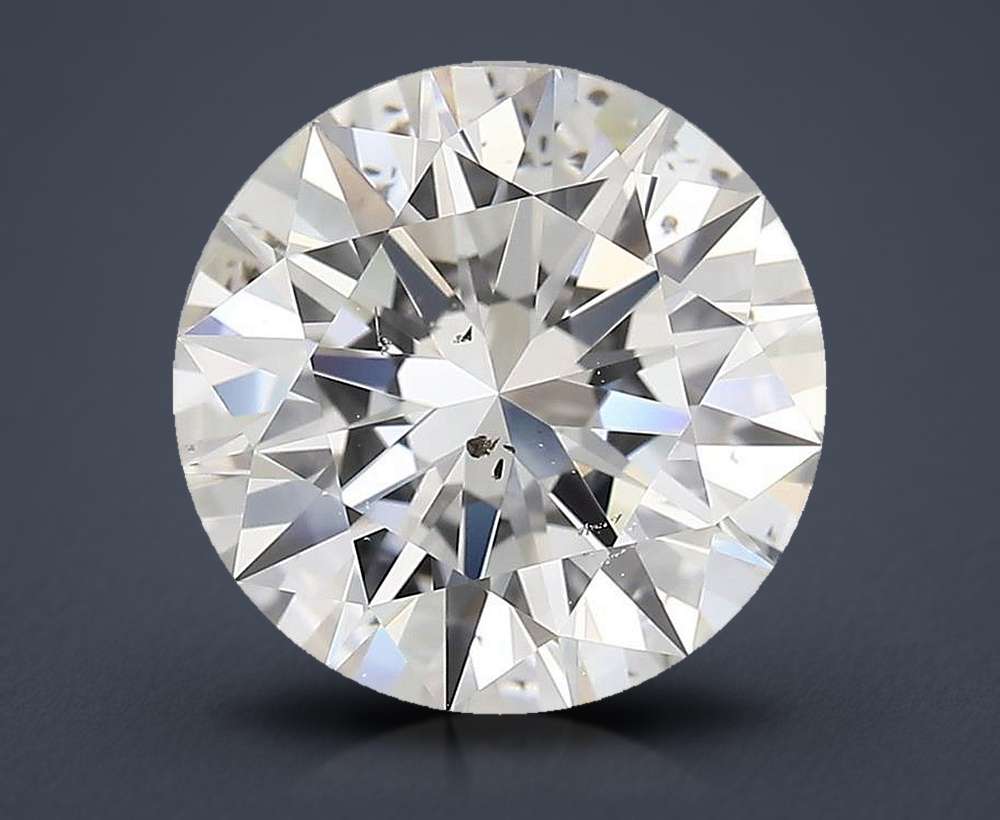 3.01 Carat Round Natural Diamond