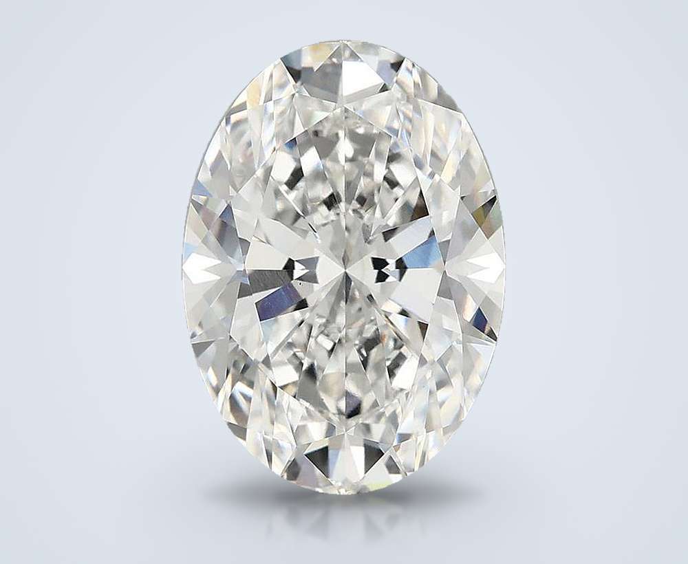 4.92 Carat Oval Lab Diamond