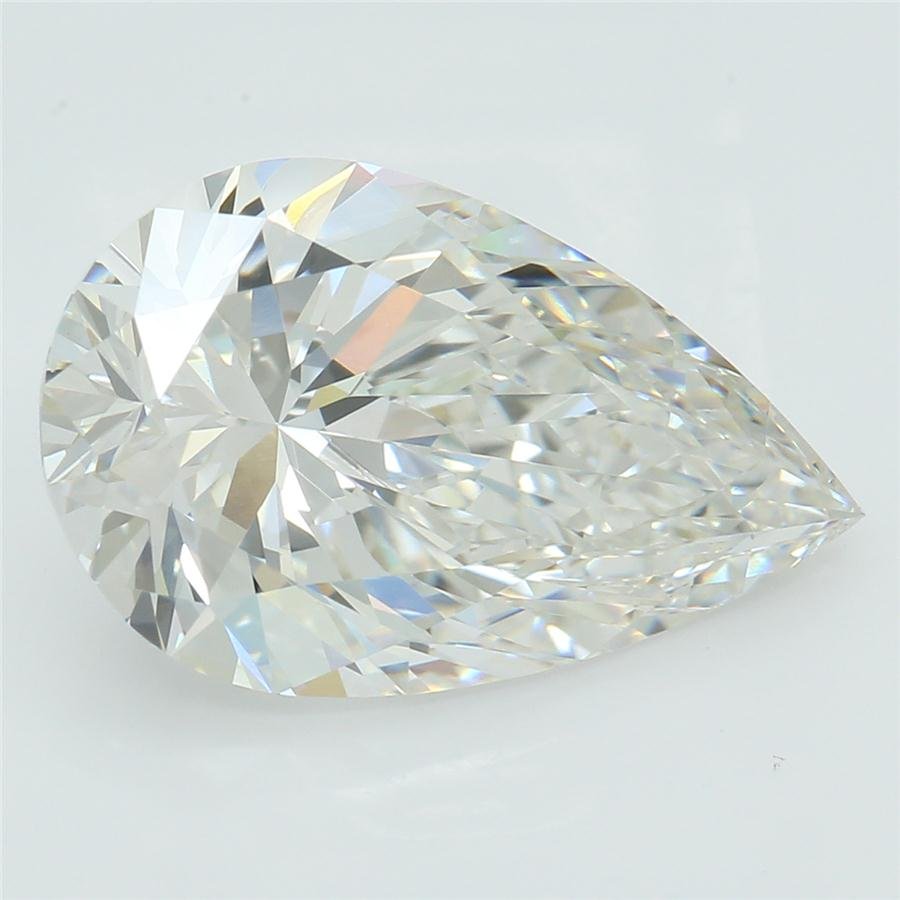 3.24ct G VS1 Rare Carat Ideal Cut Pear Lab Grown Diamond