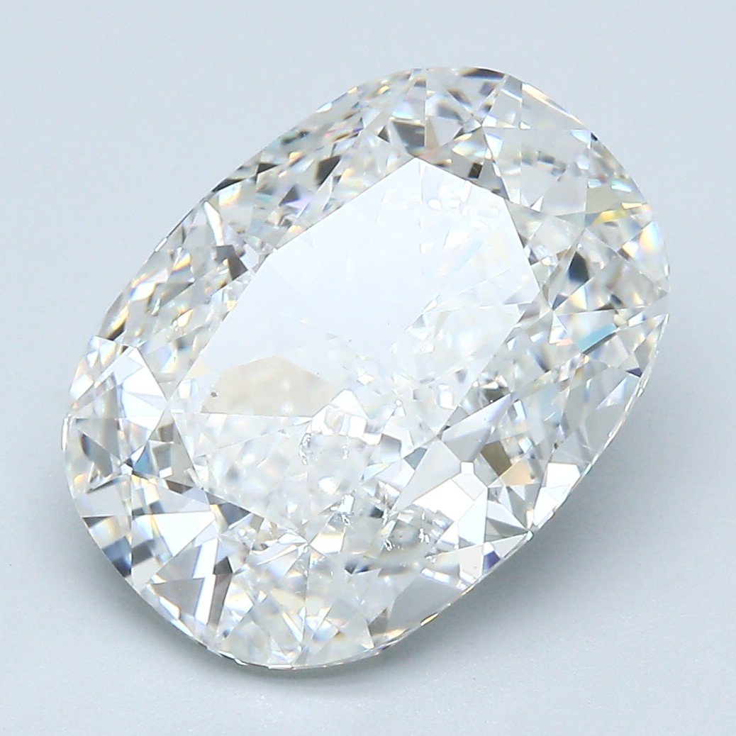 7.04ct H SI1 Very Good Cut Cushion Diamond