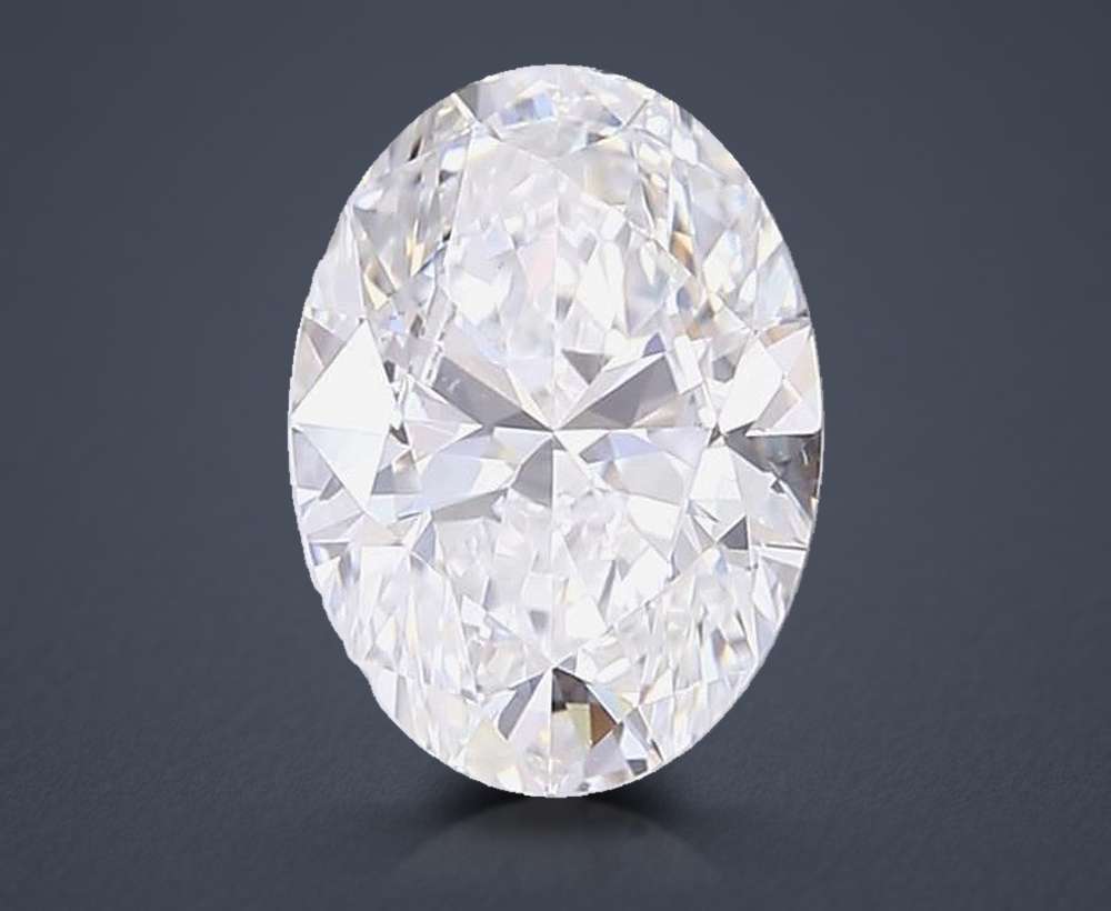 11.06 Carat Oval Lab Diamond