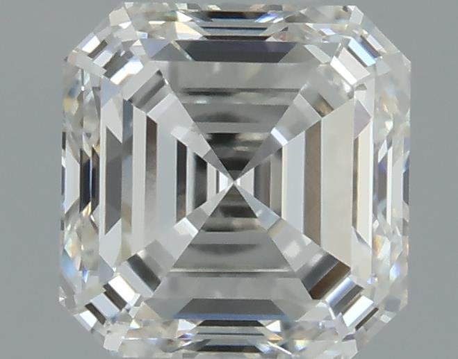 0.59ct H VS1 Very Good Cut Asscher Diamond