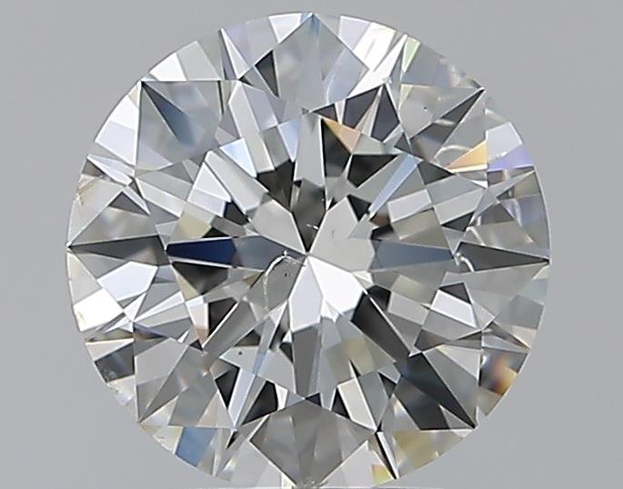 2.60ct J SI2 Rare Carat Ideal Cut Round Diamond