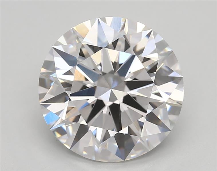 4.06ct E VVS2 Rare Carat Ideal Cut Round Lab Grown Diamond