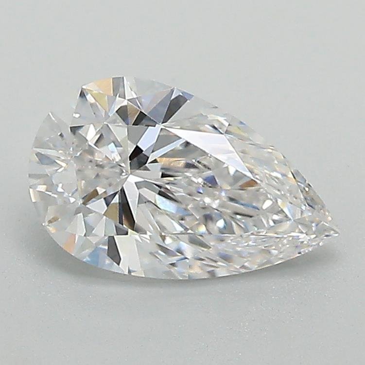 3.12ct F VVS2 Rare Carat Ideal Cut Pear Lab Grown Diamond