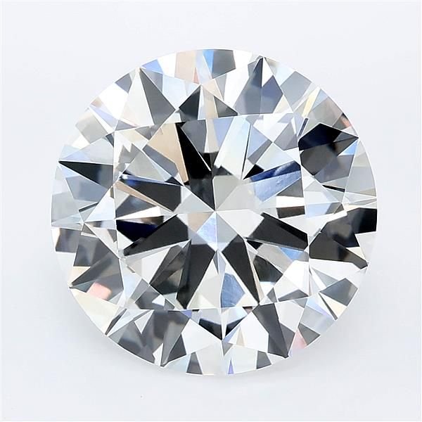 7.03ct F VVS2 Excellent Cut Round Lab Grown Diamond
