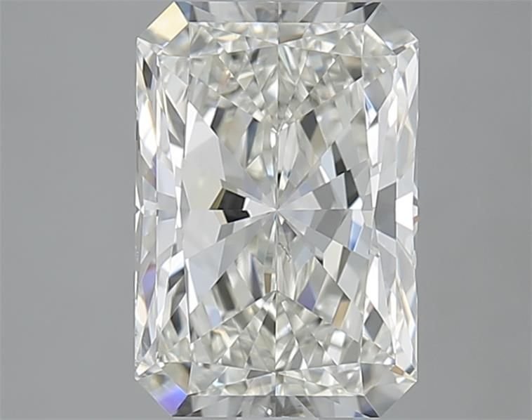 2.50ct J SI1 Rare Carat Ideal Cut Radiant Diamond