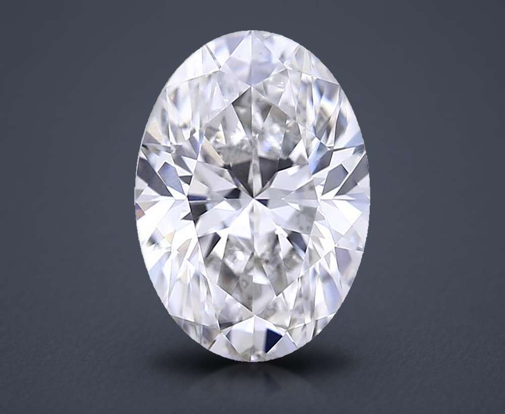 1.38 Carat Oval Lab Diamond