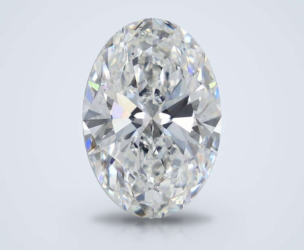5.91 Carat Oval Lab Diamond