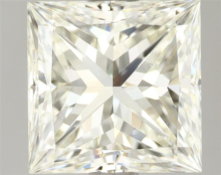 2.01ct J VS2 Rare Carat Ideal Cut Princess Diamond