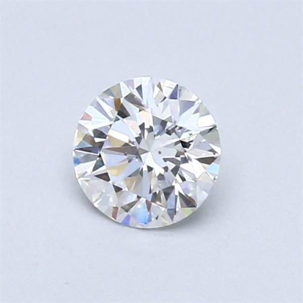 0.42ct D SI1 Rare Carat Ideal Cut Round Diamond