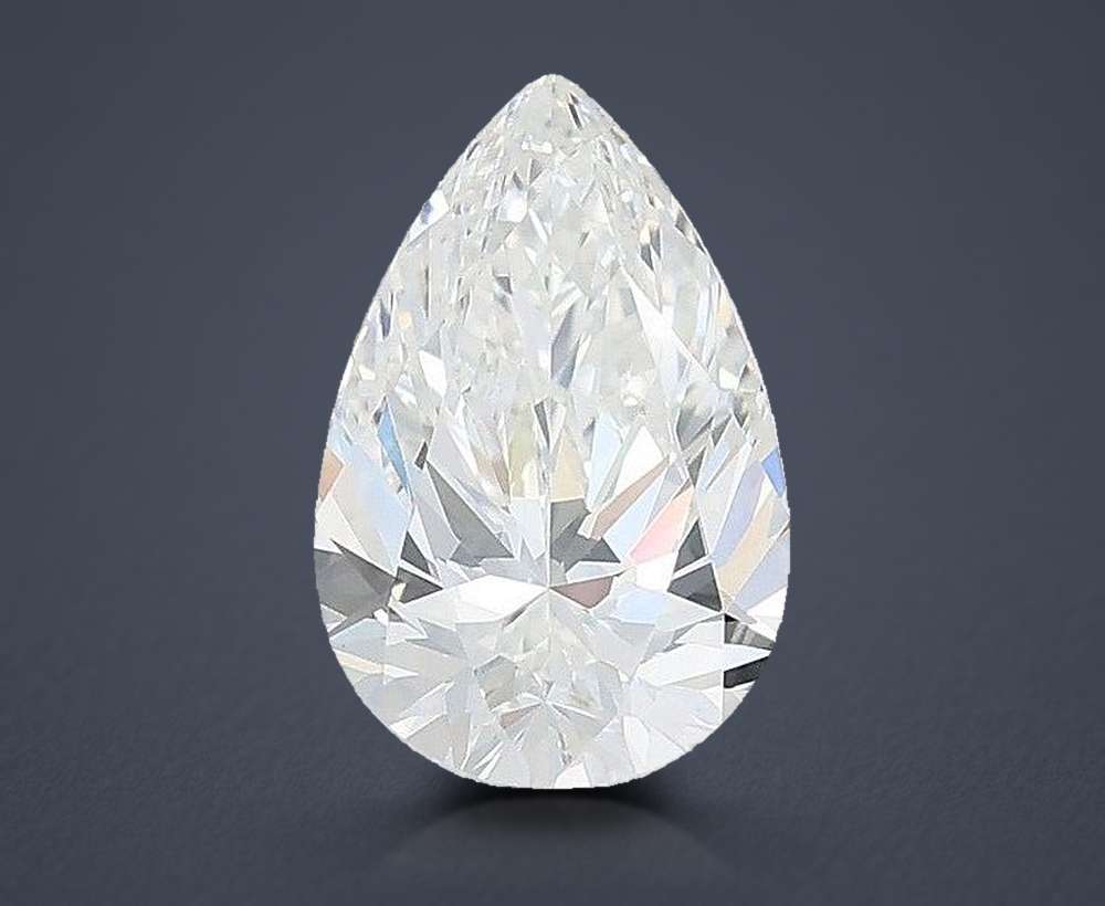 1.52 Carat Pear Lab Diamond