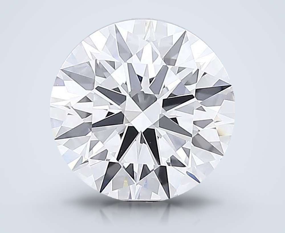 4.61 Carat Round Lab Diamond
