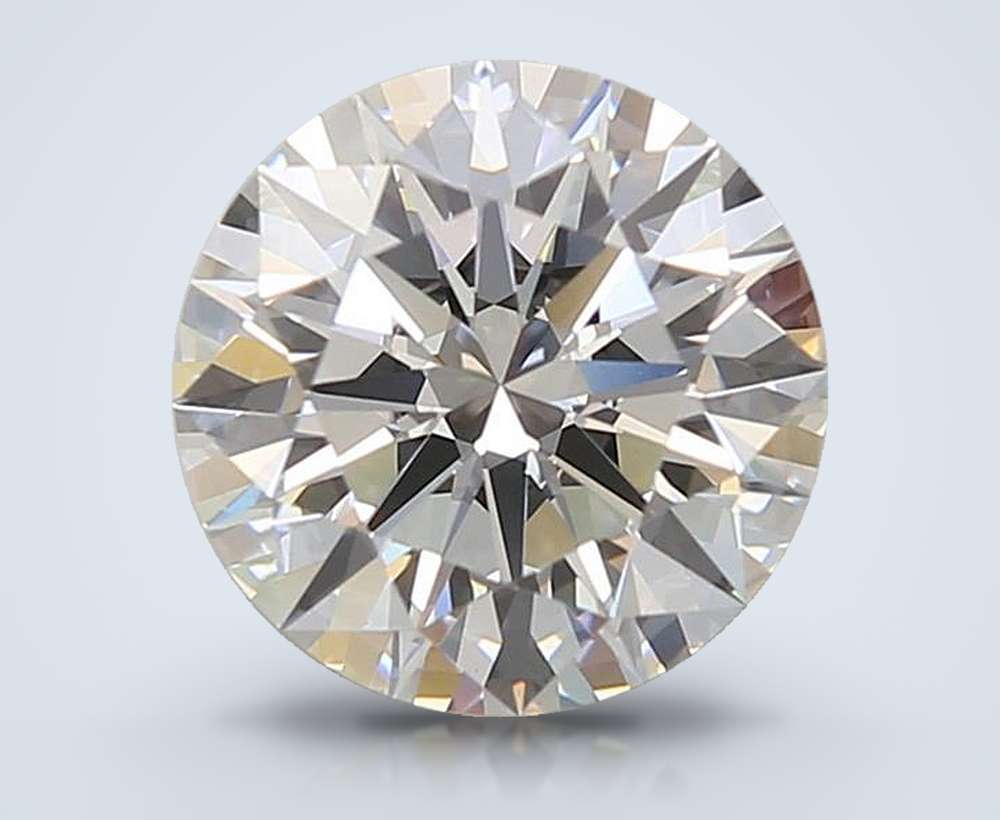 3.09 Carat Round Lab Diamond