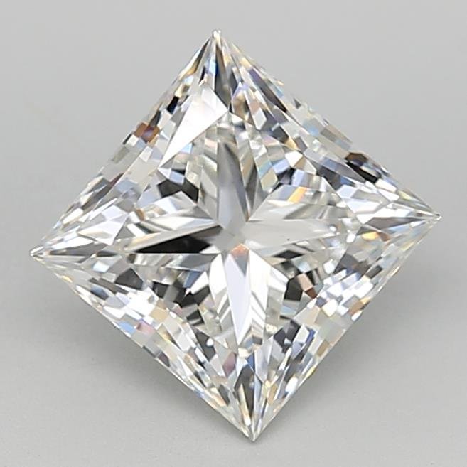 2.77ct G VS1 Rare Carat Ideal Cut Princess Lab Grown Diamond