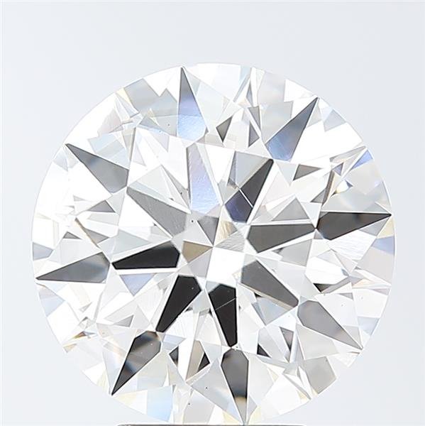 5.26ct G SI1 Rare Carat Ideal Cut Round Lab Grown Diamond