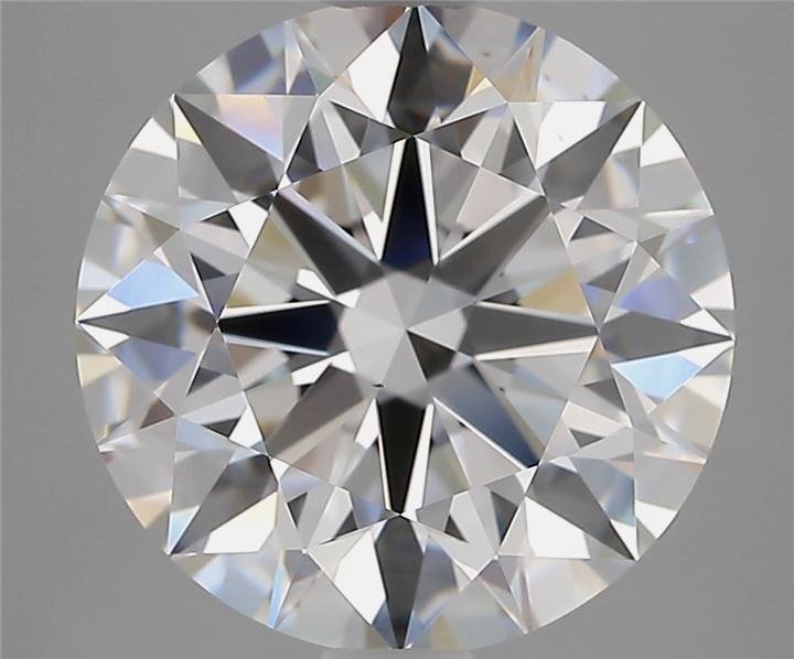 5.02ct E VS1 Rare Carat Ideal Cut Round Diamond