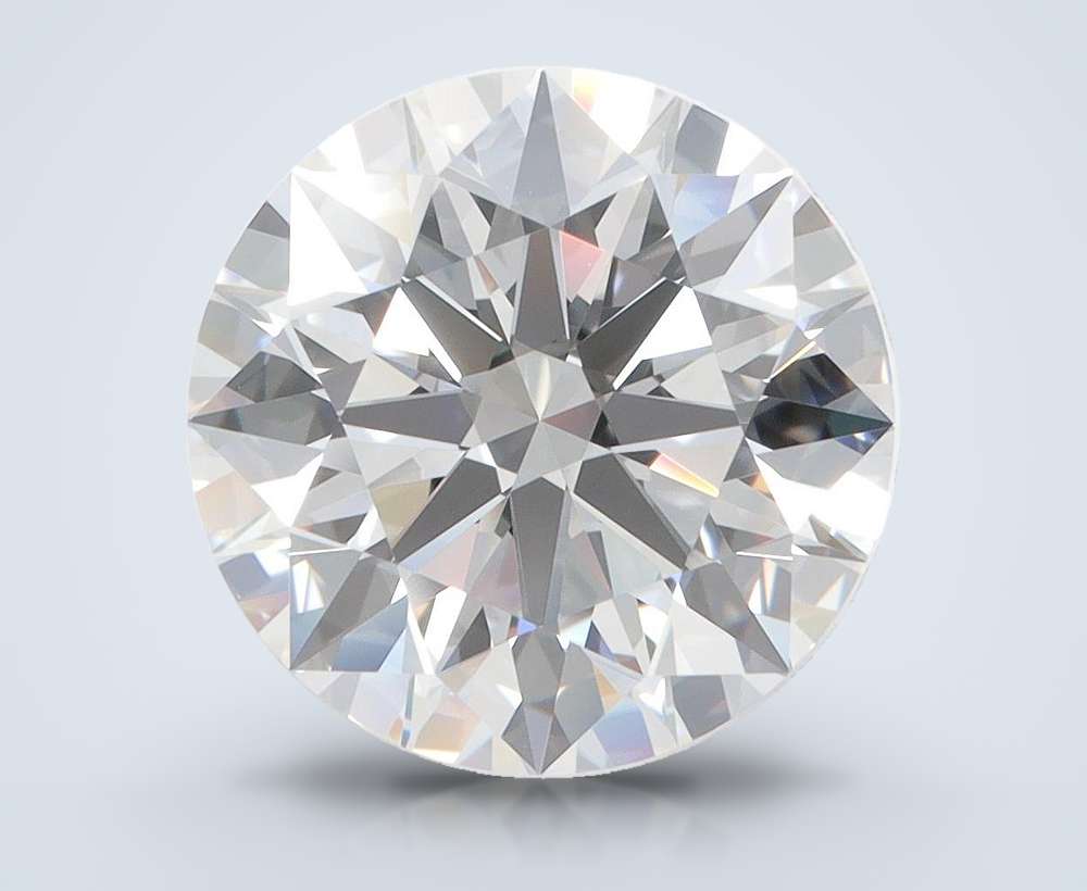 4.44 Carat Round Lab Diamond