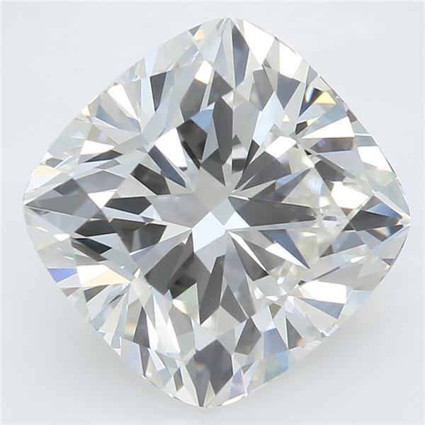 3.39ct H VS1 Rare Carat Ideal Cut Cushion Lab Grown Diamond