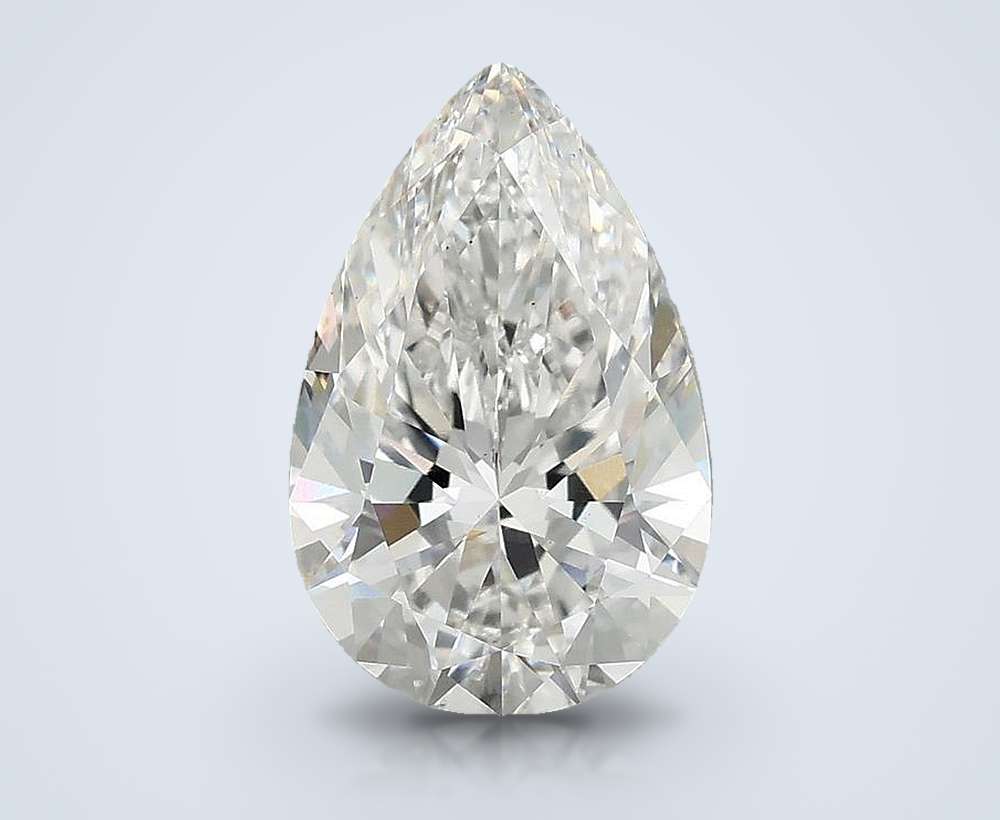 2.91 Carat Pear Lab Diamond