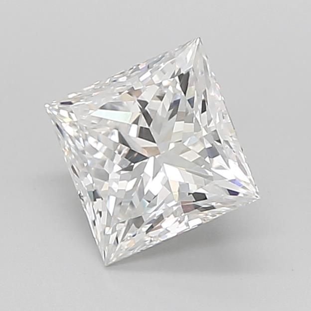 2.02ct E VVS2 Rare Carat Ideal Cut Princess Lab Grown Diamond