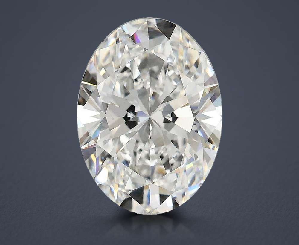 3.71 Carat Oval Lab Diamond