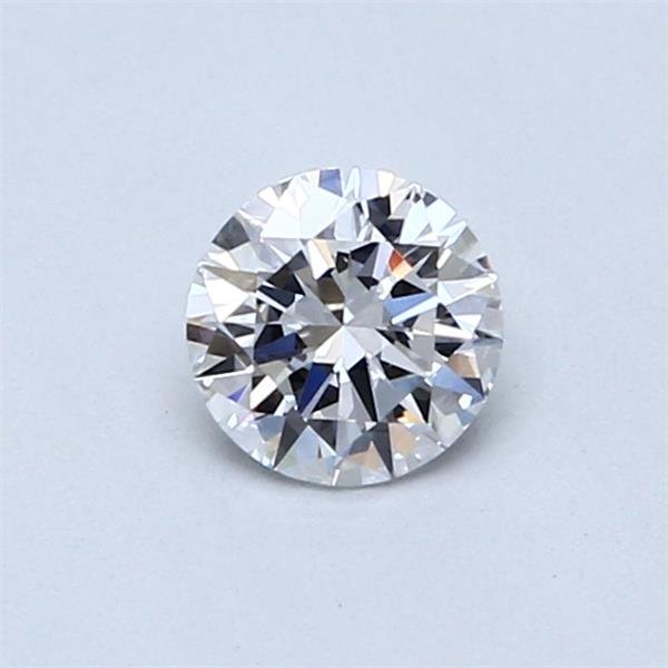 0.45ct D VVS2 Rare Carat Ideal Cut Round Diamond