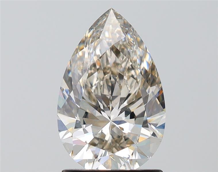 2.04ct H VS1 Rare Carat Ideal Cut Pear Lab Grown Diamond