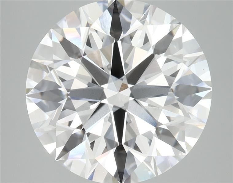 6.58ct D VS1 Rare Carat Ideal Cut Round Lab Grown Diamond