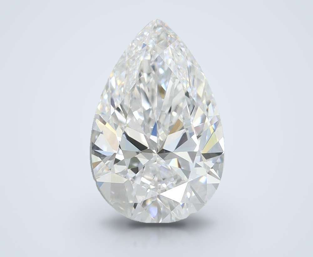 1.54 Carat Pear Lab Diamond