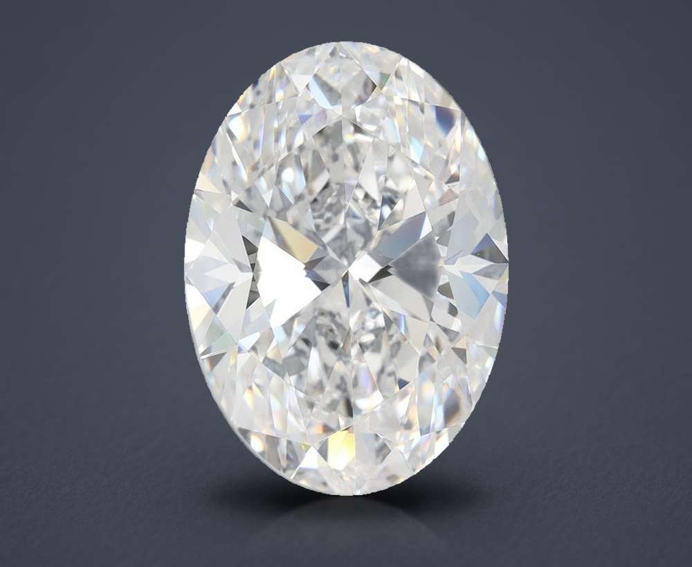 5.49 Carat Oval Lab Diamond