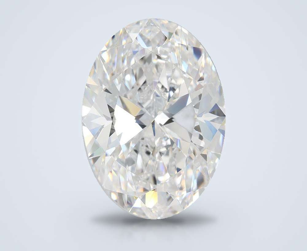 5.49 Carat Oval Lab Diamond