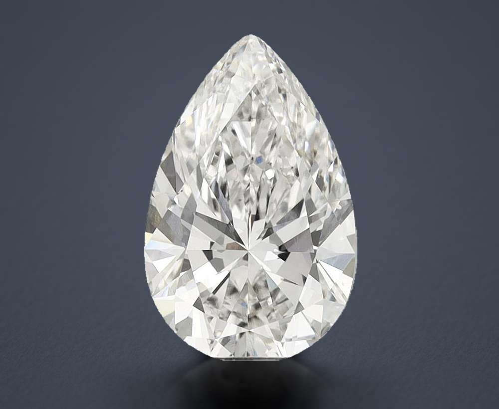 4.82 Carat Pear Lab Diamond