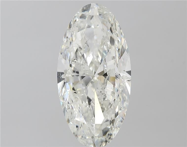10.03ct H SI2 Rare Carat Ideal Cut Oval Diamond