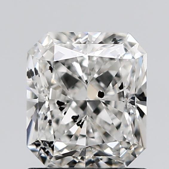 1.15ct F SI2 Rare Carat Ideal Cut Radiant Lab Grown Diamond