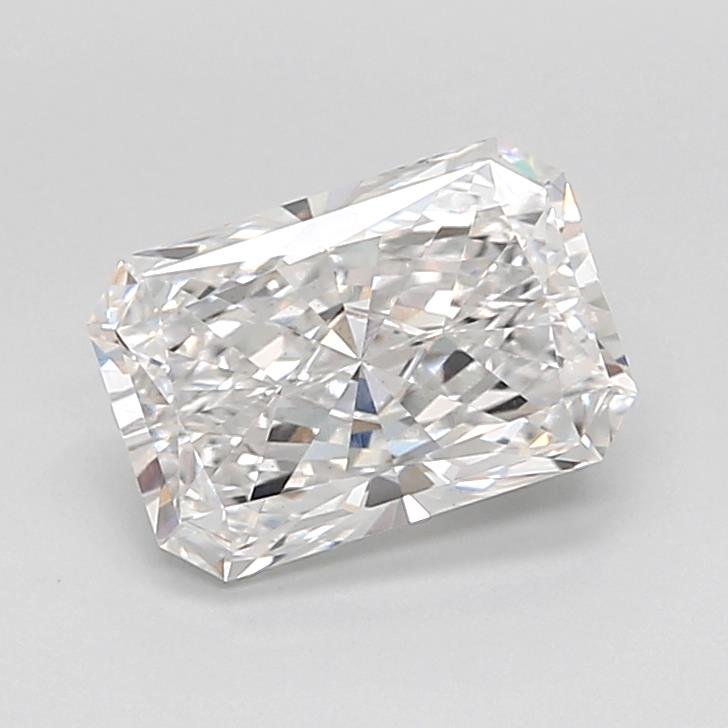 3.08ct E VS1 Rare Carat Ideal Cut Radiant Lab Grown Diamond