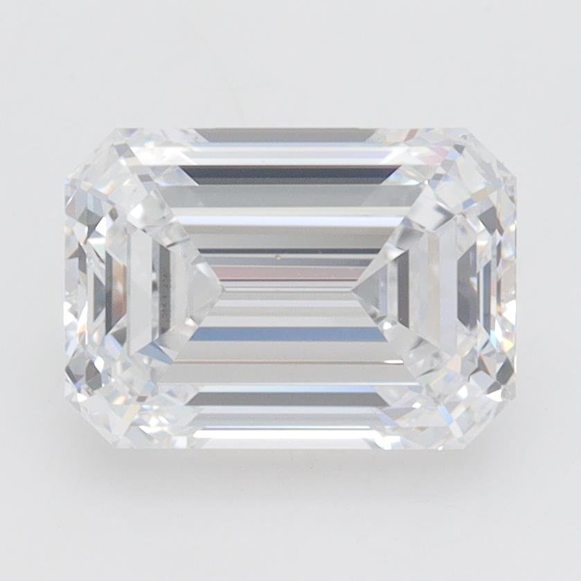 1.53ct D VVS1 Rare Carat Ideal Cut Emerald Lab Grown Diamond