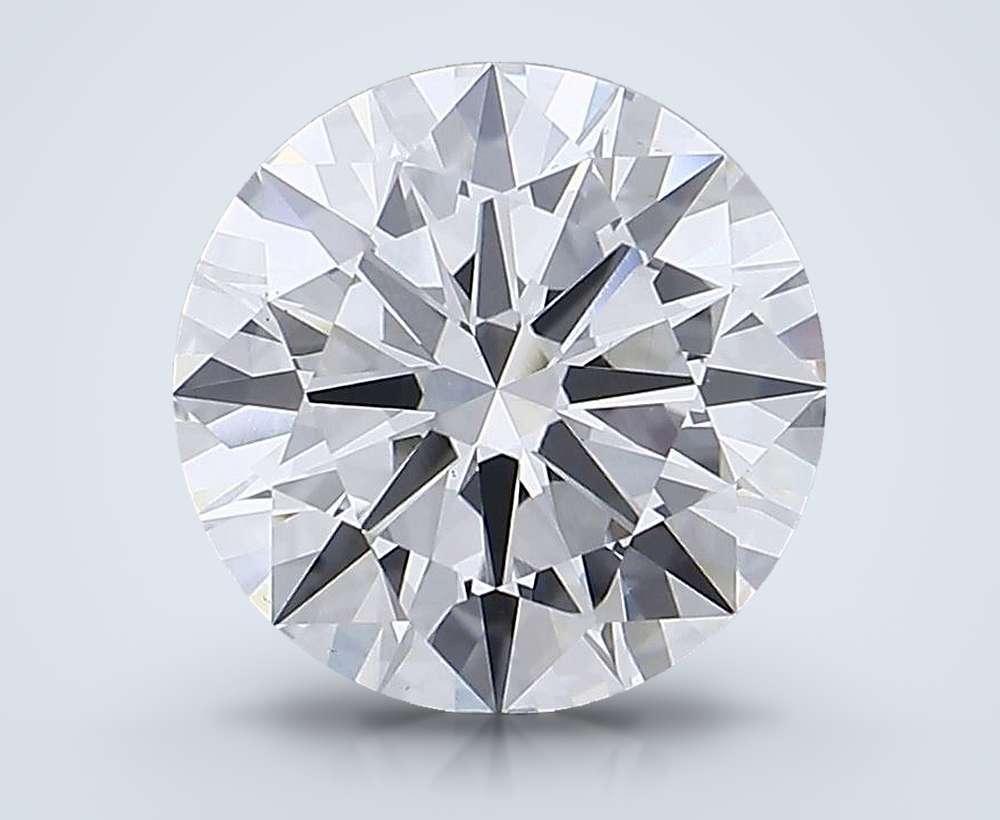 3.72 Carat Round Lab Diamond