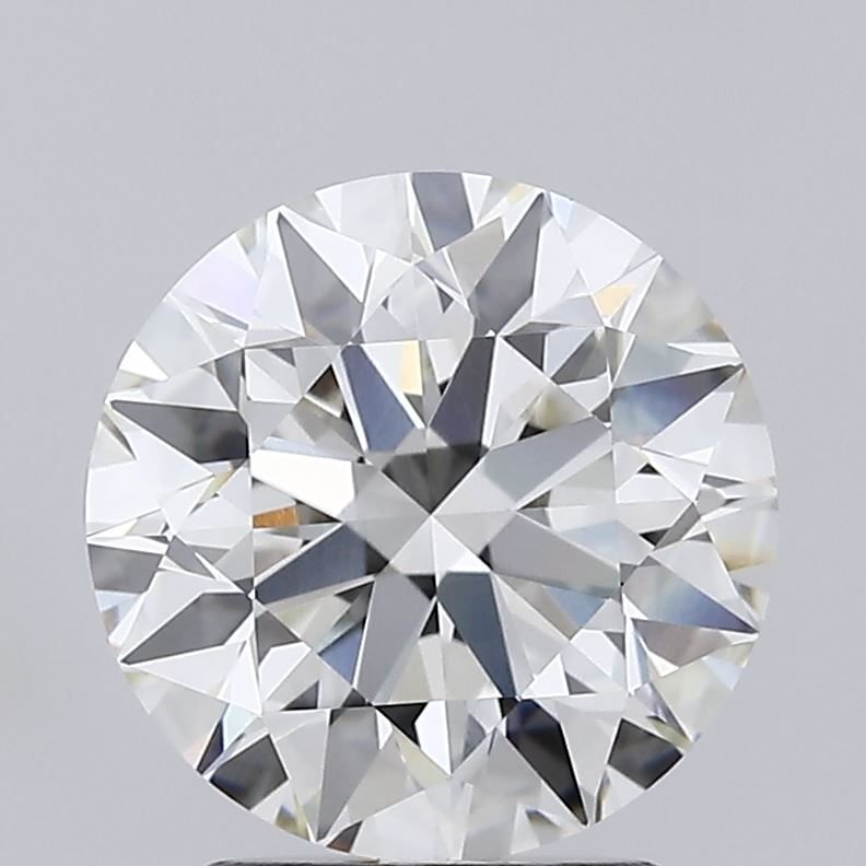 2.65ct H VVS2 Excellent Cut Round Lab Grown Diamond