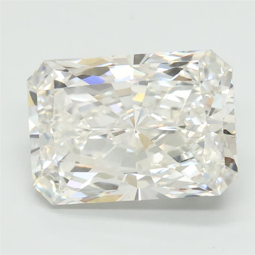 3.73ct F VS1 Rare Carat Ideal Cut Radiant Lab Grown Diamond