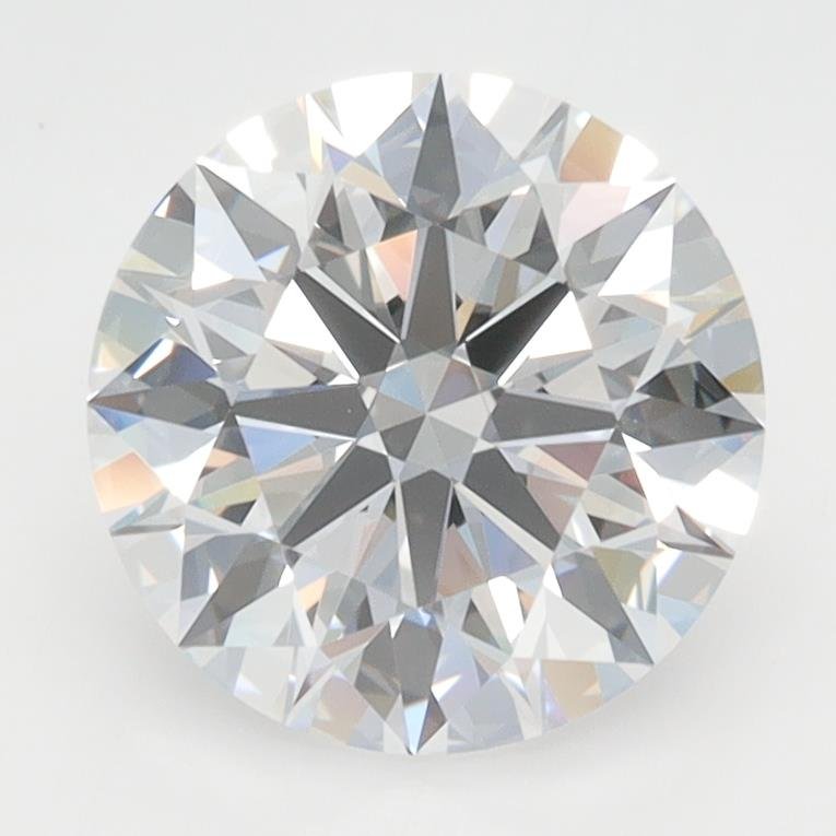 2.31ct D VVS1 Rare Carat Ideal Cut Round Lab Grown Diamond