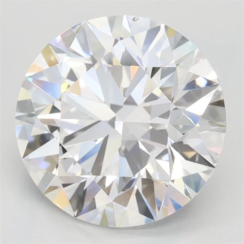3.14ct D IF Rare Carat Ideal Cut Round Lab Grown Diamond
