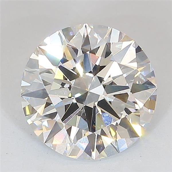 2.43ct F VS2 Rare Carat Ideal Cut Round Lab Grown Diamond