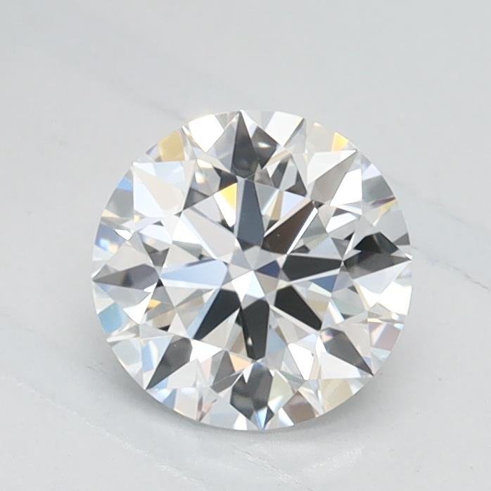 0.59ct D VVS1 Rare Carat Ideal Cut Round Lab Grown Diamond