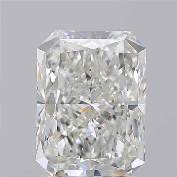 3.23ct H VS2 Rare Carat Ideal Cut Radiant Diamond
