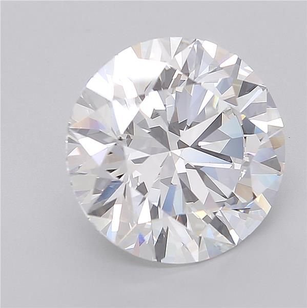 7.02 Carat Round Lab Diamond