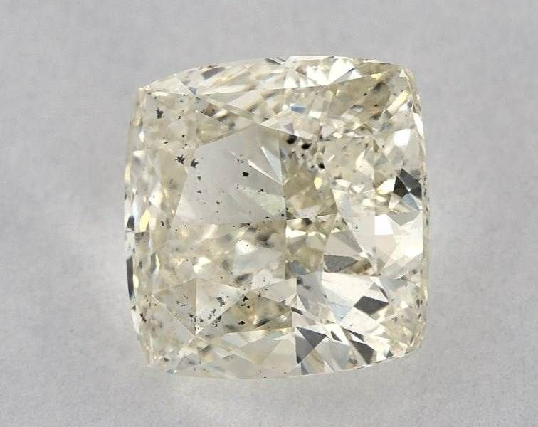 1.63ct K SI2 Very Good Cut Cushion Diamond