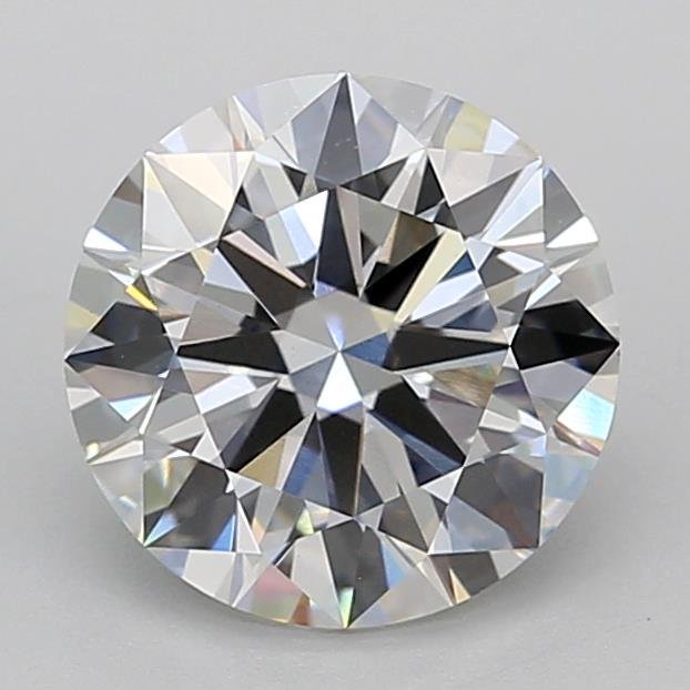 3.01ct G VS1 Rare Carat Ideal Cut Round Lab Grown Diamond