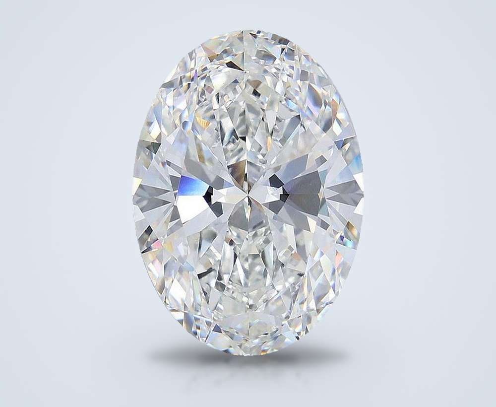 13.53 Carat Oval Lab Diamond