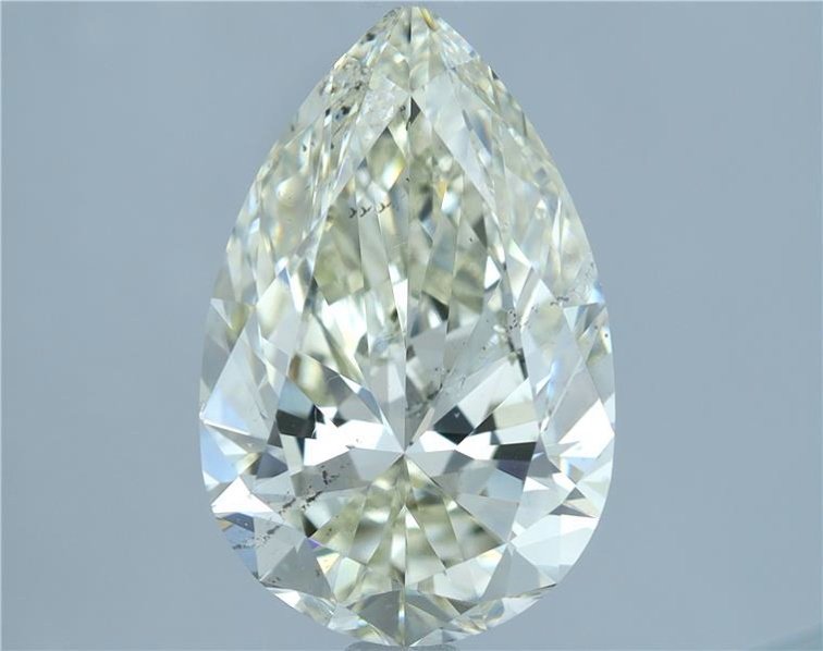 2.51ct K SI1 Rare Carat Ideal Cut Pear Diamond